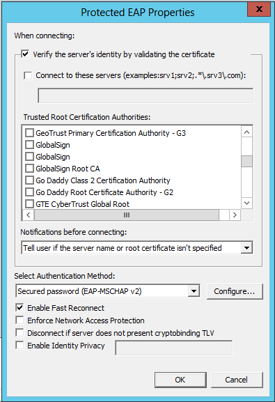 Cisco Identity Services Engine:Microsoft Native 802.1X/EAP Supplicant